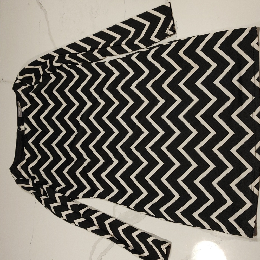 Tinley road a line chevron dress - size xs